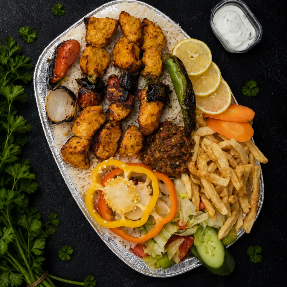 وجبة شيش طاووق - 3 أسياخ