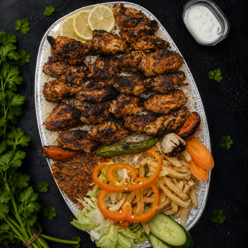وجبة جناوح دجاج حجم كبير